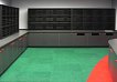 Plastic laminate casework in an institutional setting