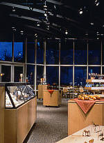 Retail store display fixtures and cash wrap